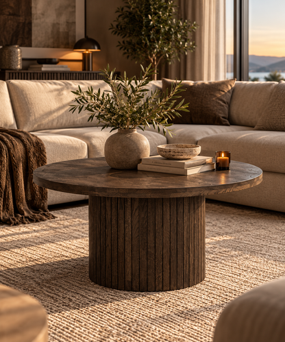Bremen Sofabord – Smoked Oak