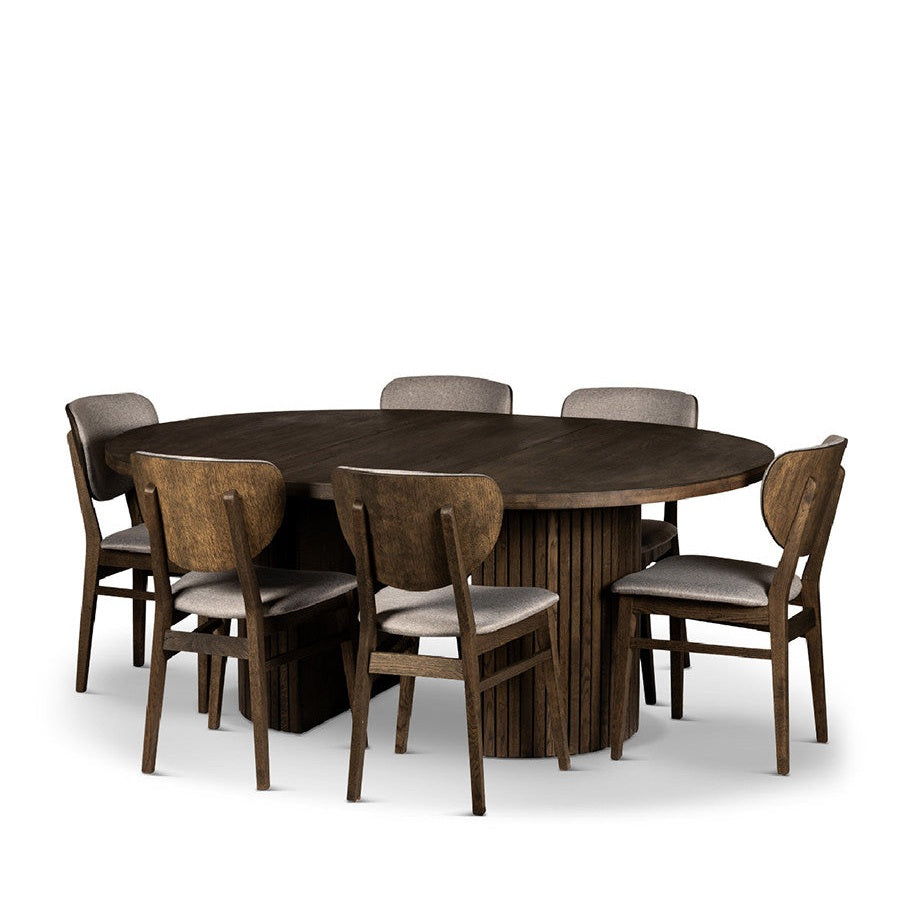 Bremen Spisebord - Smoked Oak
